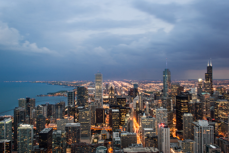 Chicago from the John Hancock Tower